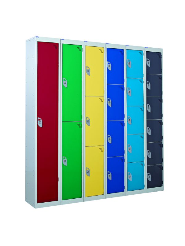 Standard Lockers - 5 Tier (5 Doors)